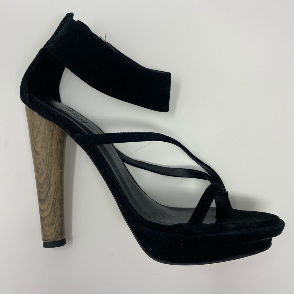 Max Azria - Black Open Toe Sandal